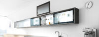 blum single shutter liftup installed by our company in noida