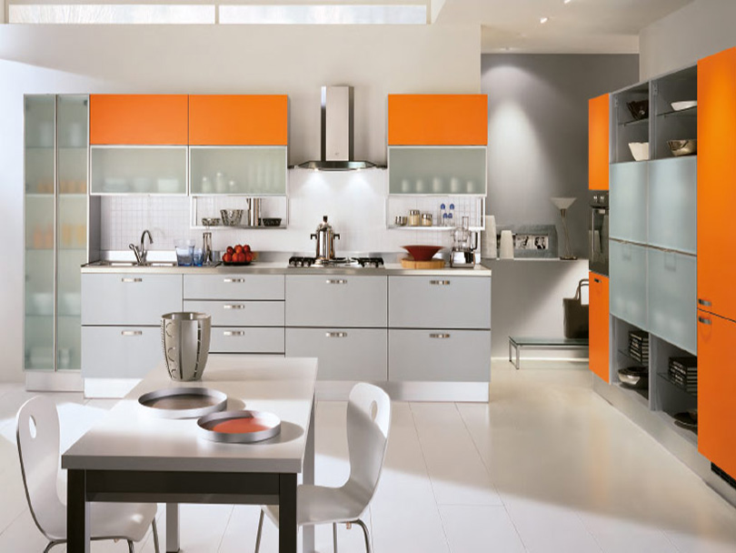 Contour Kitchen in Linen and Baltic Eggshell